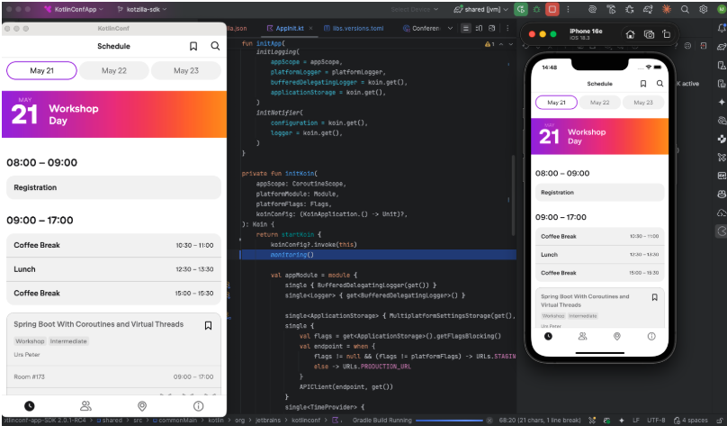 Kotzilla_io's tweet photo. Running a KMP or Compose Multiplatform project? You now have a single source of truth for observability across your entire codebase.
Add `monitoring()` to your shared module's Koin setup, and the SDK automatically adapts to the running platform at runtime
https://t.co/xYMA2GNtUh https://t.co/5TwWOVsWiJ
