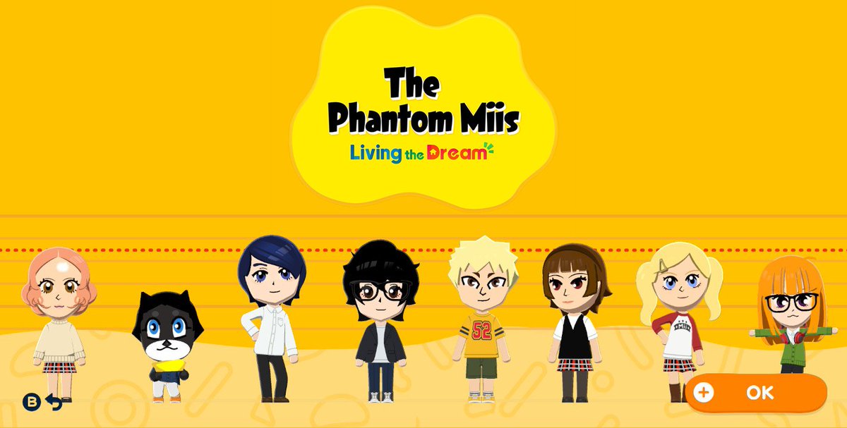 foucqre's tweet photo. The Phantom Miis: guide for the Phantom Thieves in Tomodachi 🧵#p5 #TomodachiLife https://t.co/voEZIIn0Fp