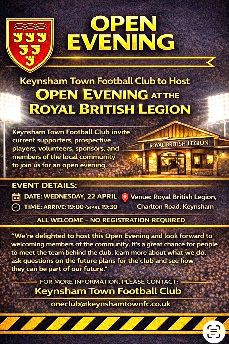 Keynsham Town FC tweet media