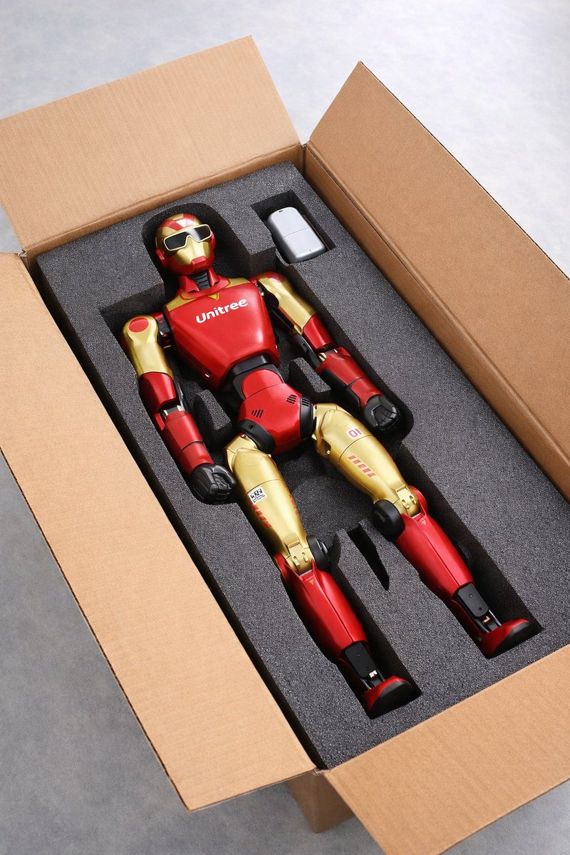 Unitree R1 is now available on AliExpress for global buyers. One-click ...