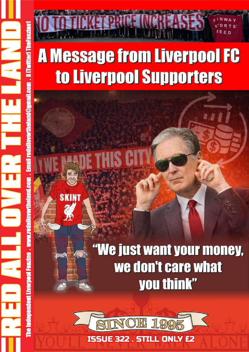 The Fanzine Red All Over The Land tweet media