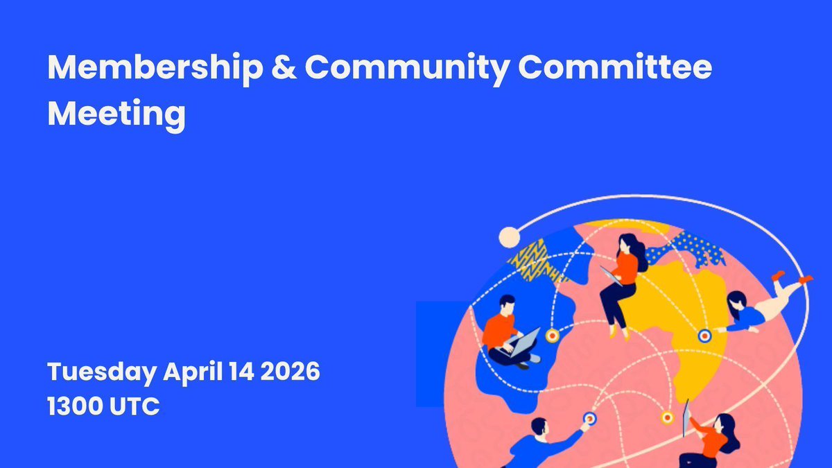 Membership and Community Committee tweet media