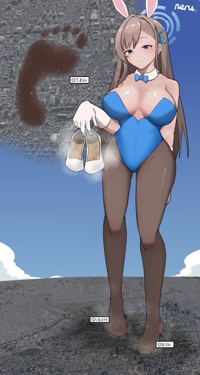 denshi_tanomi's tweet image. 明日奈 #巨大娘 #giantess #sizetwitter
测试3d效果1 pixiv.net/artworks/14354…