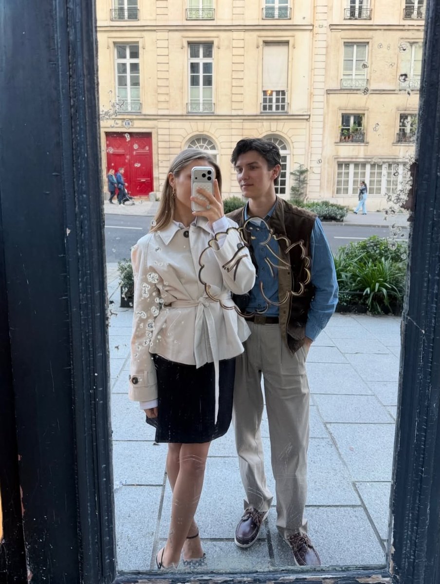 LindaBella4620's tweet image. Count Nikolai of Monpezat and Benedikte Thoustrup enjoyed a romantic Easter escape to Paris, the City of Lights🥂🍾
#Paris #Peninsula #Denmark