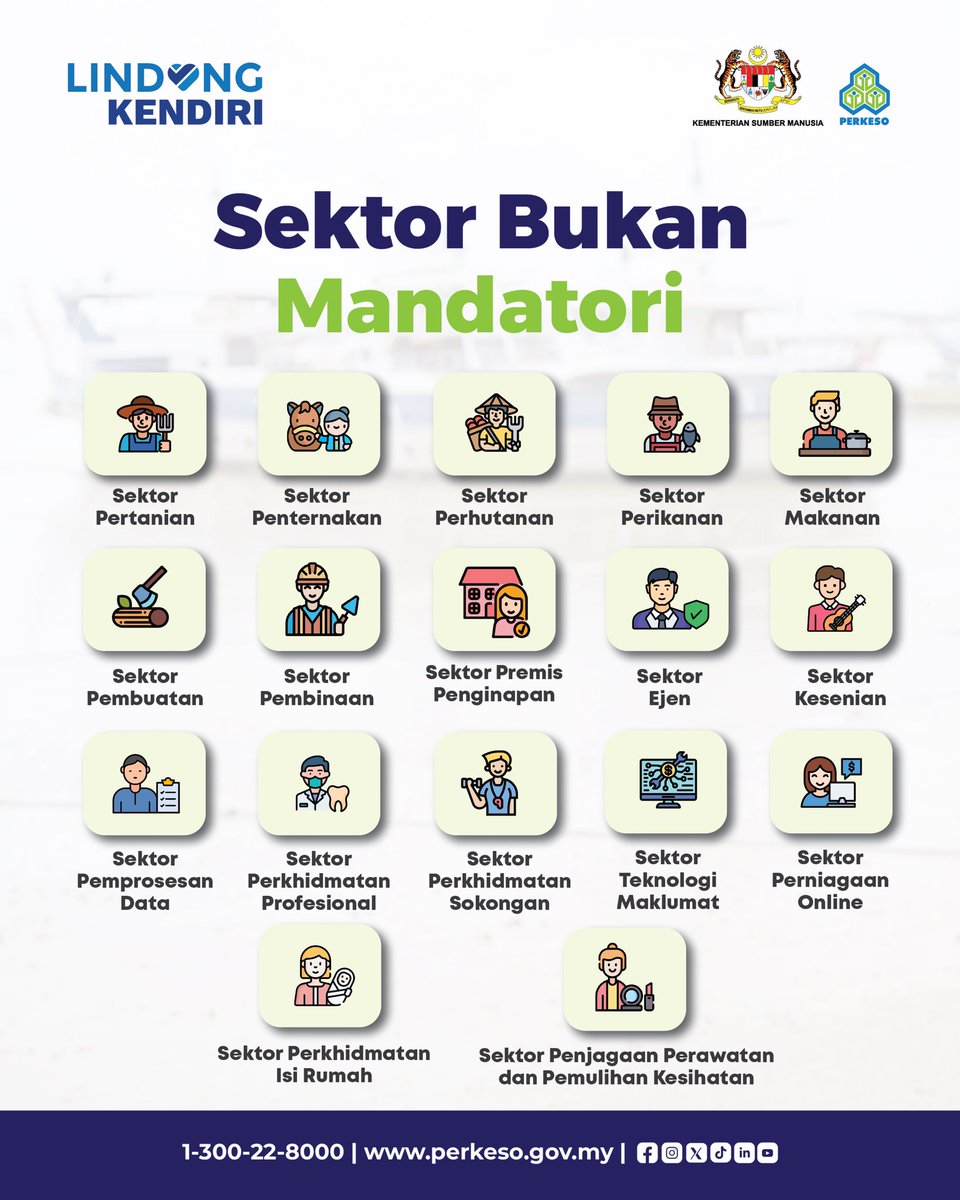 PERKESOofficial's tweet photo. Kini lebih mudah dan berbaloi dengan KENDIRI Padanan50 2026 yang akan lindungi diri tanpa beban besar.

✔️ Kerajaan tanggung 50% caruman
✔️ Anda hanya bayar RM116.40 setahun
✔️ Perlindungan 12 bulan

#PERKESOPrihatin #LINDUNGKendiri #KerjaSendiri #BelanjawanMADANI https://t.co/6bHZIkuonD
