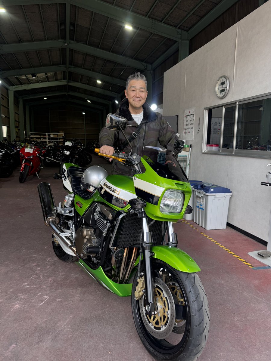 売り切れました ZX10R Delivery] I waited for parts to be purchased 🖐️ and