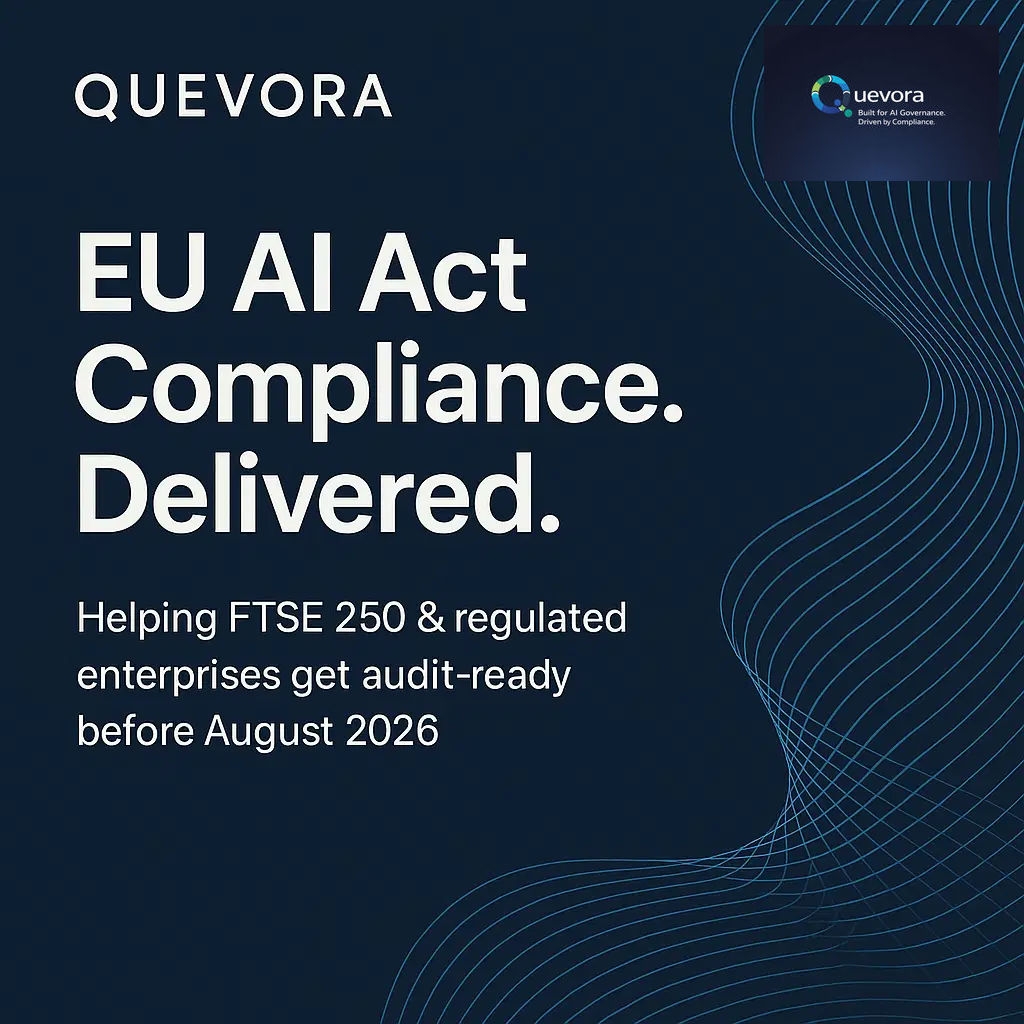 26Quevora's tweet photo. Transparency is gold. ✨ Under the EU AI Act, automated watermarking is key. We use Azure Purview & the ARIA Framework™ to make content labeling seamless. No more manual headaches.
Details: https://t.co/N82hrpIBjv
#EUAIAct #AzurePurview #Compliance #ARIAFramework https://t.co/SY2jJFE8JB