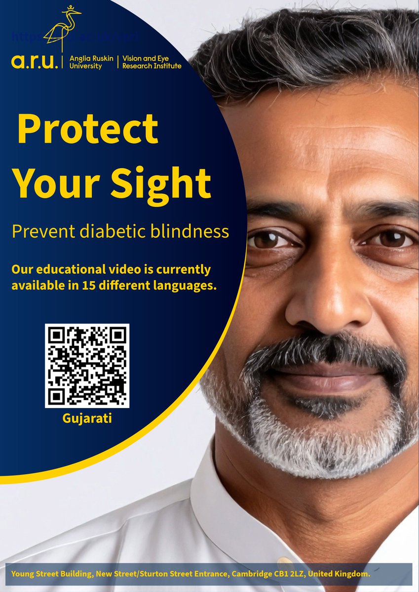 veri_aru's tweet photo. Watch this educational video in Gujrati providing simple information about what diabetes is, how diabetes can affect your body, how you can look after your diabetes better, and how to prevent the risk of blindness due to diabetes. https://t.co/NHHi1ZHpX6 https://t.co/XeSfC7ZUE6