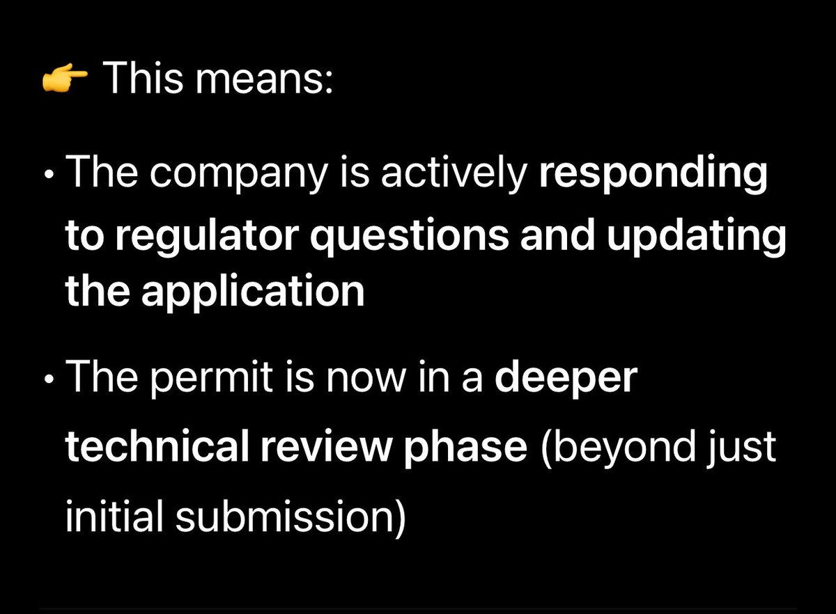 VsraTweets's tweet photo. $CLNV
@FrankieTrades22 
As per chat GPT
regarding the permit https://t.co/ZNXSYdvIIZ