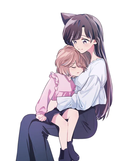 哀ちゃんと蘭ちゃん 