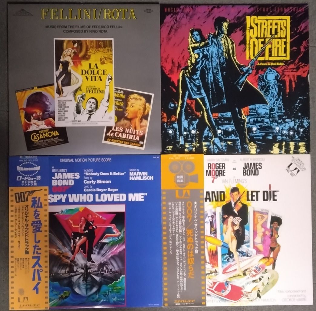 本店（1号店）【映画コーナーより】 映画のLP・レコード（オリジナル