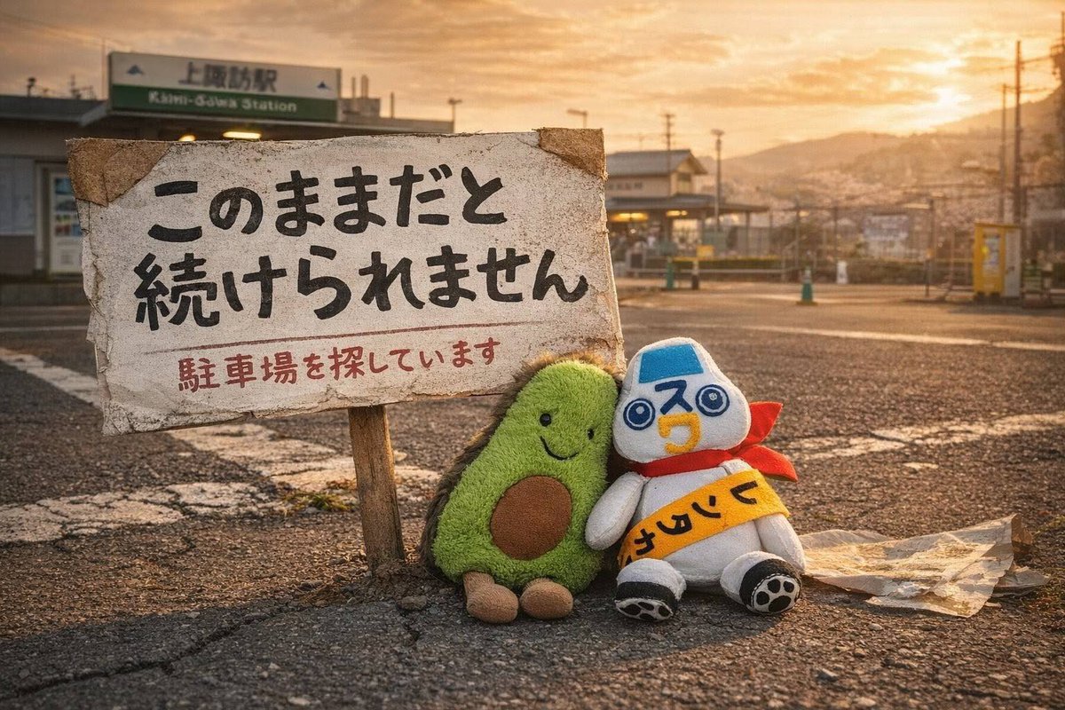 sekimo11960's tweet photo. 地域の皆さまや観光客のお役に立ちたいと始めたレンタカーが、突然の賃料2.5倍→さらに2倍😭
更新時期でもなく、相場より高額です
それでも地域の足を守りたい
SNSの声に救われています
🙏駐車場の情報を探しています
どうかお願いします
#拡散希望 #助けてください #上諏訪駅 #諏訪レンタカー https://t.co/fD1bJRpQvX
