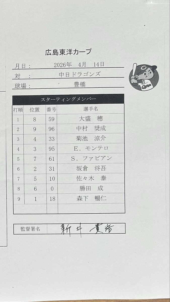 デイリースポーツ広島 tweet media