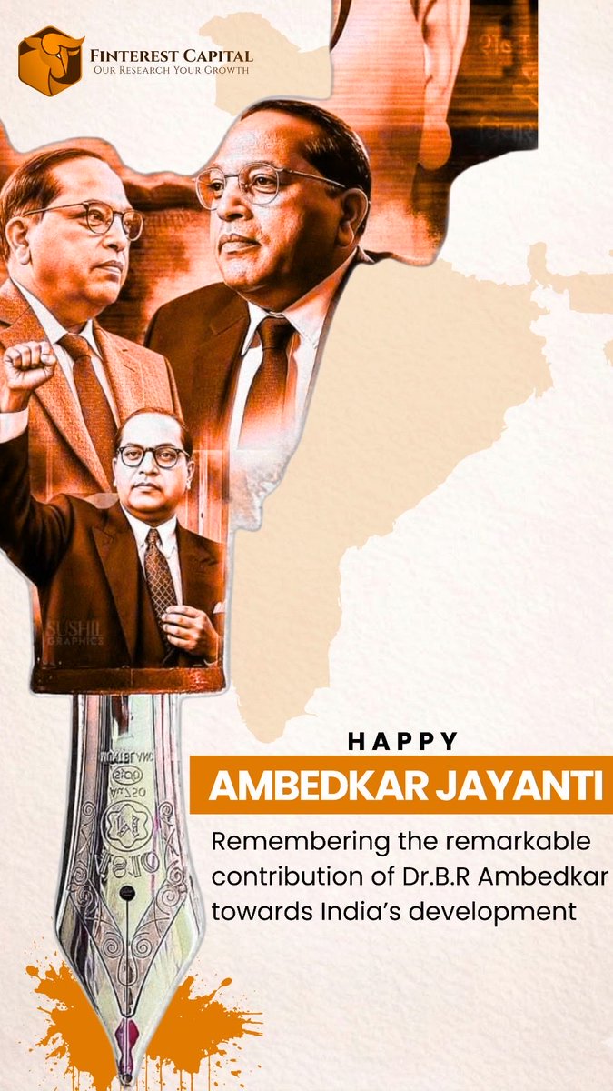 FinterestC's tweet photo. #HappyAmbedkarJayanti✨🙏🏻 https://t.co/NjAbmbxnTj