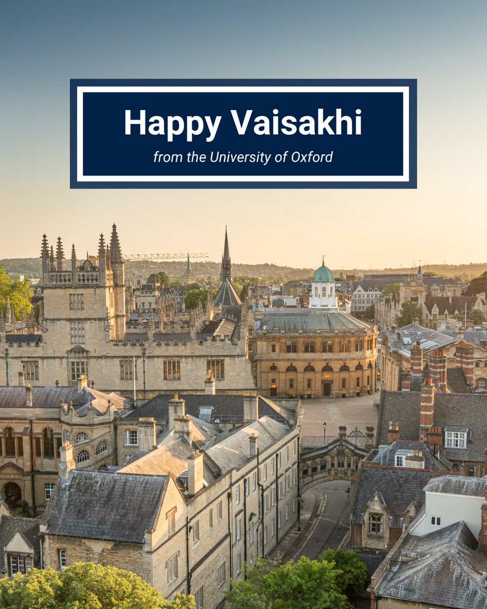 University of Oxford tweet media