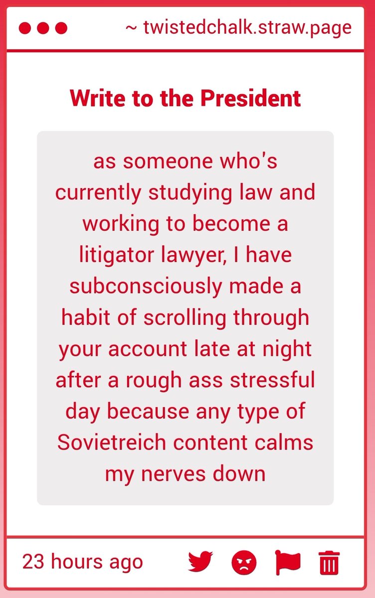 Chalk - #1 Sovietreich Shipper tweet media