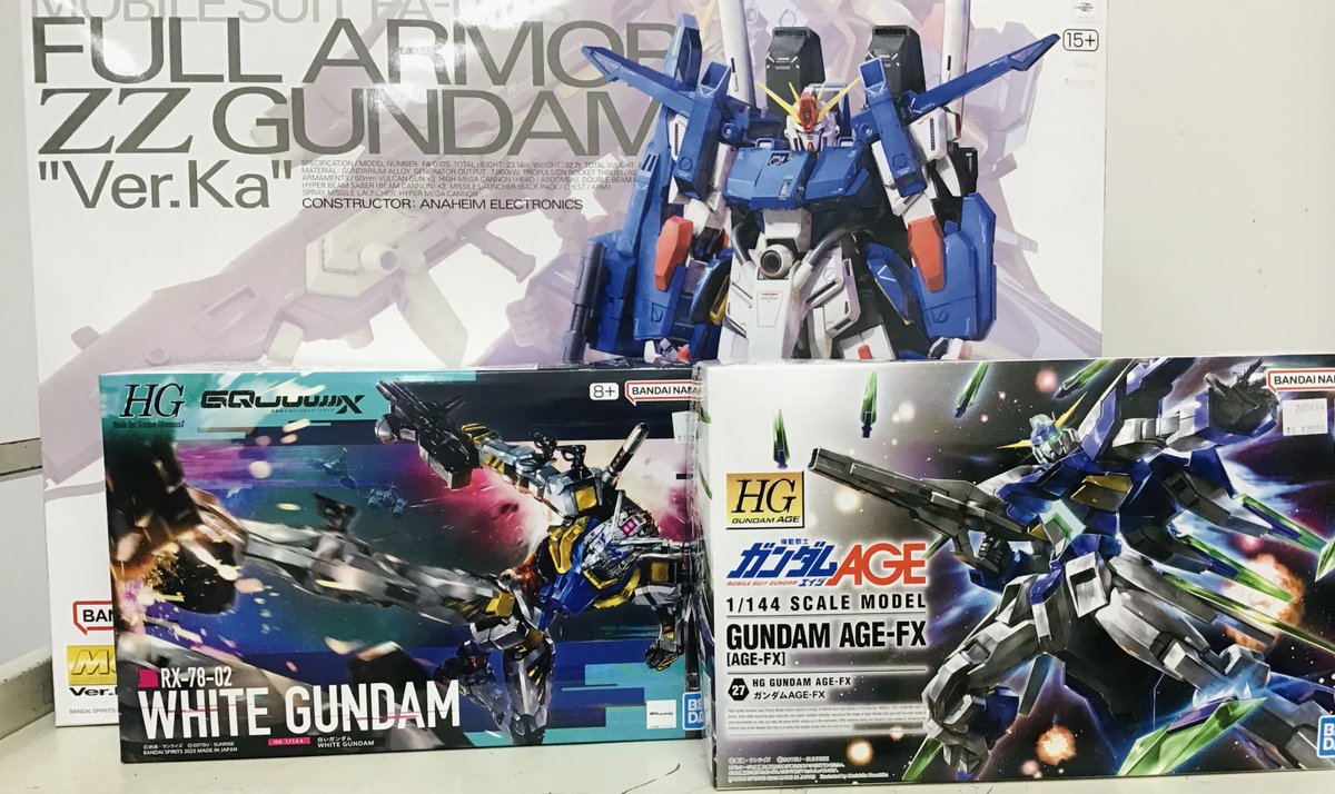 好評発売中🤖／ 本日プラモデルの再入荷がありました‼️ MGフル