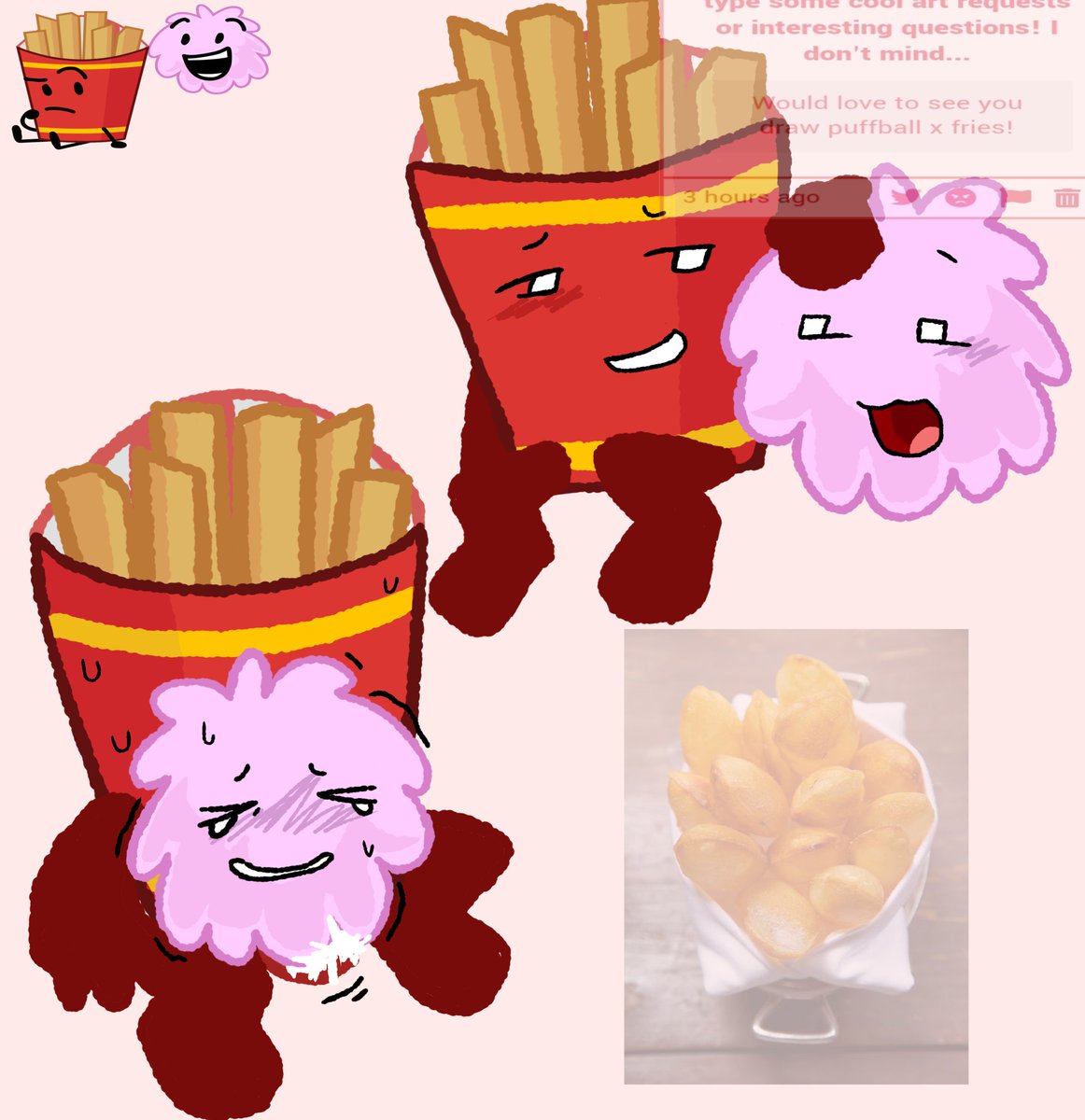 tearneedlepro's tweet photo. -oh yk sparkledash.. pumpkin ass.... SLASH JAY IT'S team bleh/8 names!! oh and the losers🤕
-puffyfries🤤🤤 fries #prosc #battlefordeadisland #bfdinsfw #oscnsfw #puffries https://t.co/7XjFezkjM8