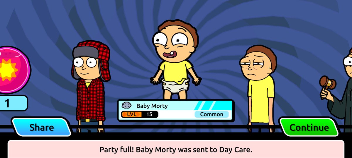 CatCosmic_'s tweet photo. I got a Baby Morty in #PocketMortys! https://t.co/cSzmMbWsYU https://t.co/auYUk5jKhI