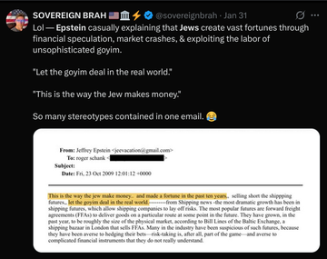 Sophie_Hurst80's tweet image. Fuck off. Literal enough for you Mr Jew?

You're all weak bullies, thieves, child traffickers and rapists. 

Stick that in your thesaurus you little shit.

#PAYBACKTIME