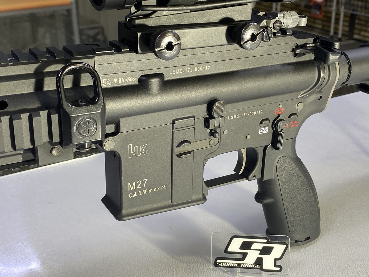 SquareRange's tweet photo. H&K M27 IAR for WE GBB System
#SquareRange #ガスブロ #WE #M27 #USMC https://t.co/PEJEXYJauO
