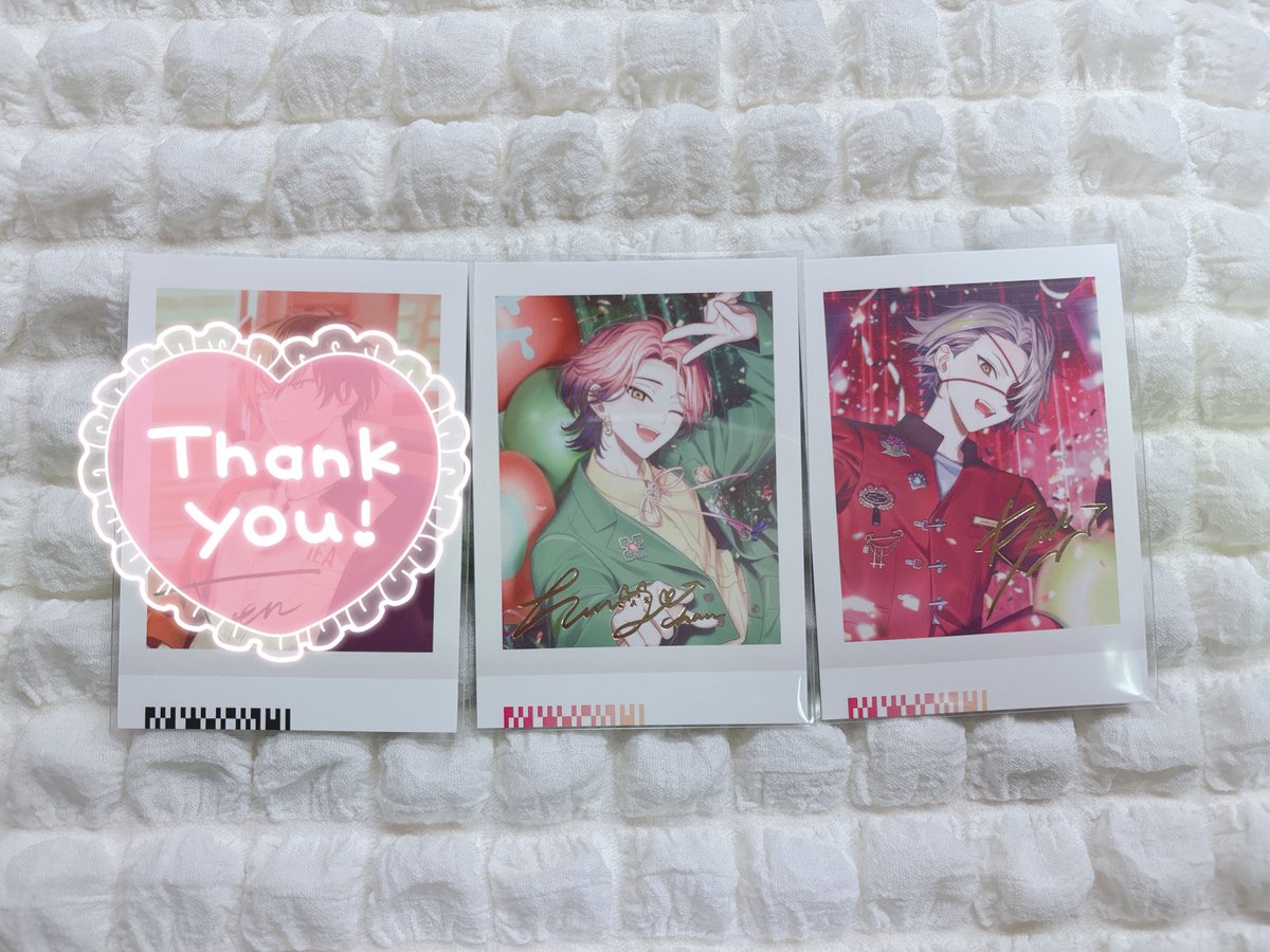 vidle_chanv's tweet photo. 交換
エイトリ ぱしゃこれ BWS 箔あり

▼譲
千弥（後）、琉衣（後）

▼求
雪風（後） > 七基（後）

郵送交換です。交換可能な方いらしたらお声掛けください。 https://t.co/pFDBpGAJQZ