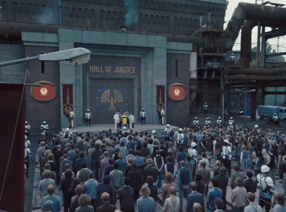 they've completely changed the justice building from the teaser (before ...