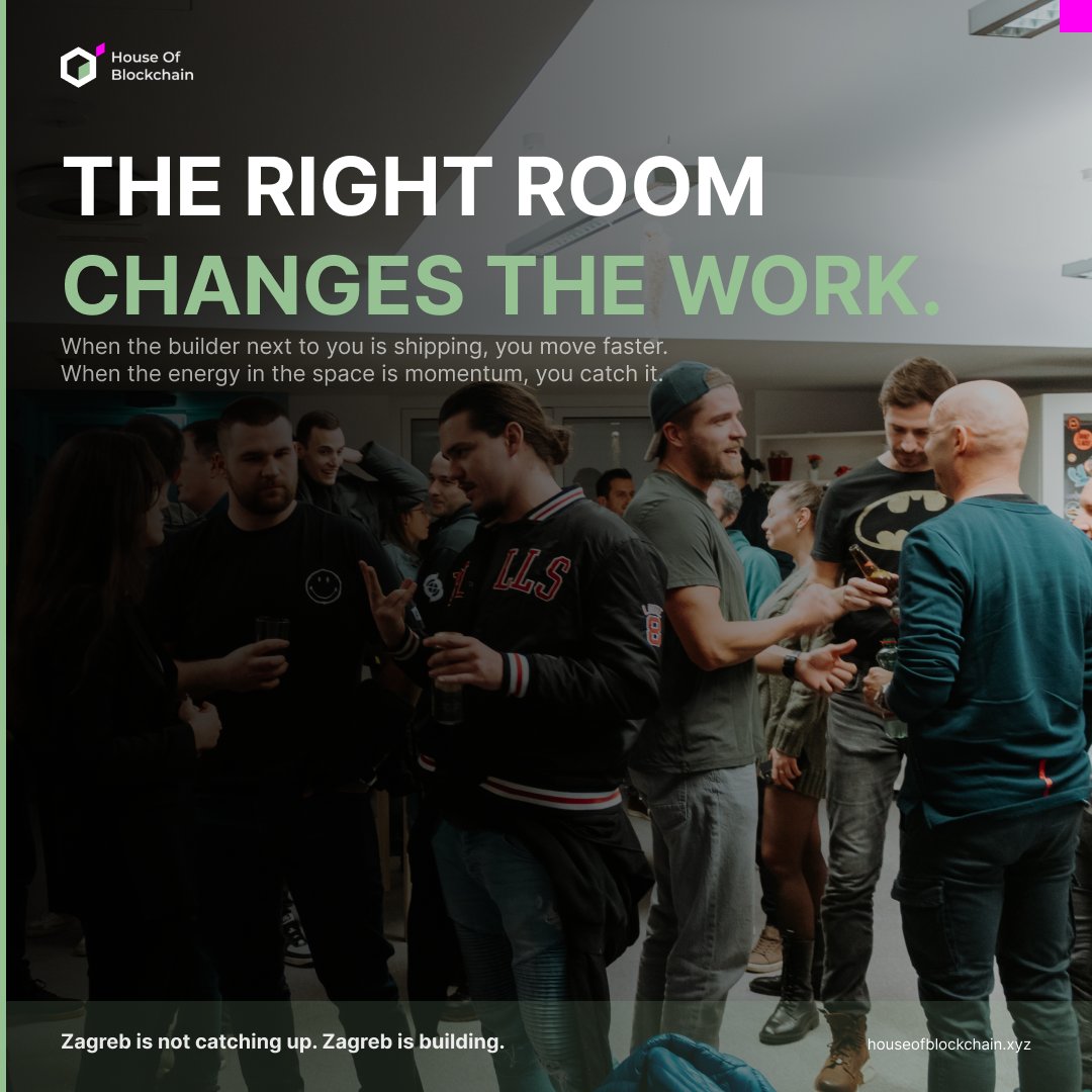 House of Blockchain Zagreb tweet media