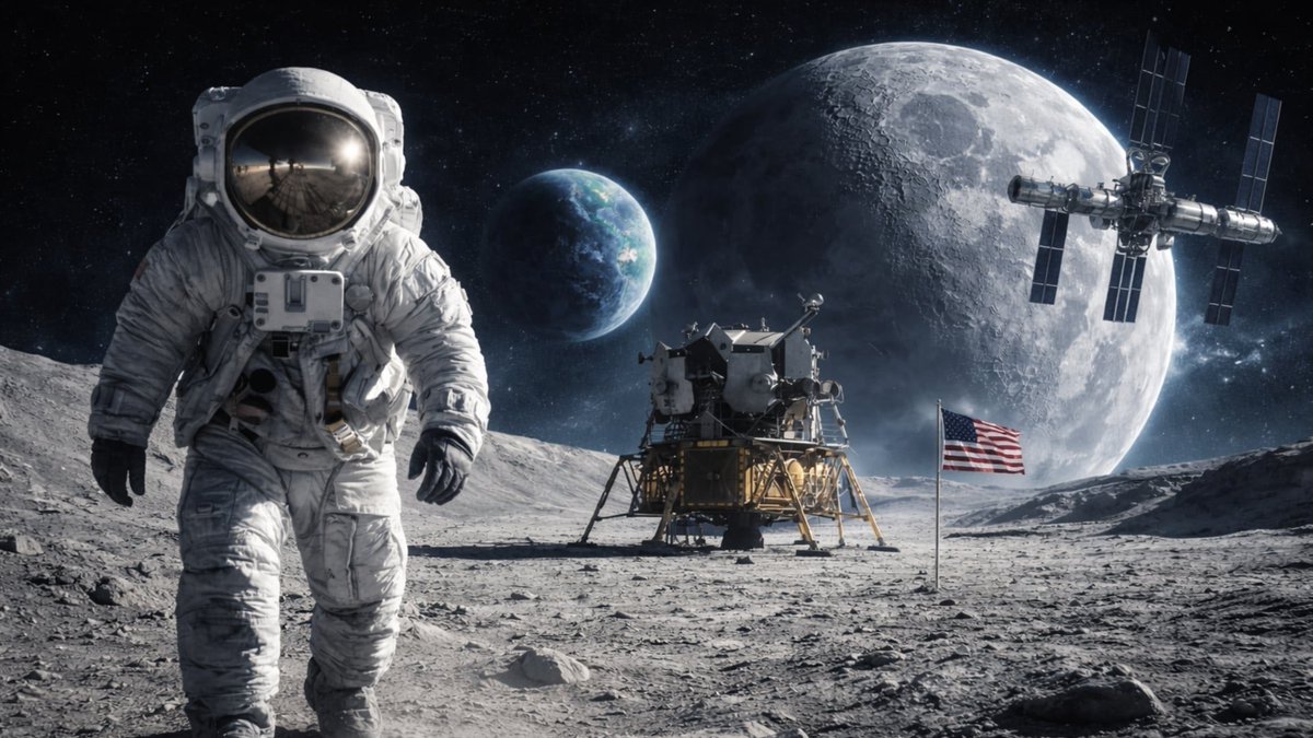 Pantiki2's tweet photo. NASA 🇺🇸 
No se ha podido pisar la luna en esta expedición debido a que los habitantes Lunares  ha realizado una Protuberanciación
A nivel Lunar , ( xa esto y varías antenaciones en el lugar de aterrizaje la especie Humana se ha dado una Vuelta y Vuelta! https://t.co/jwaqyyu2qd