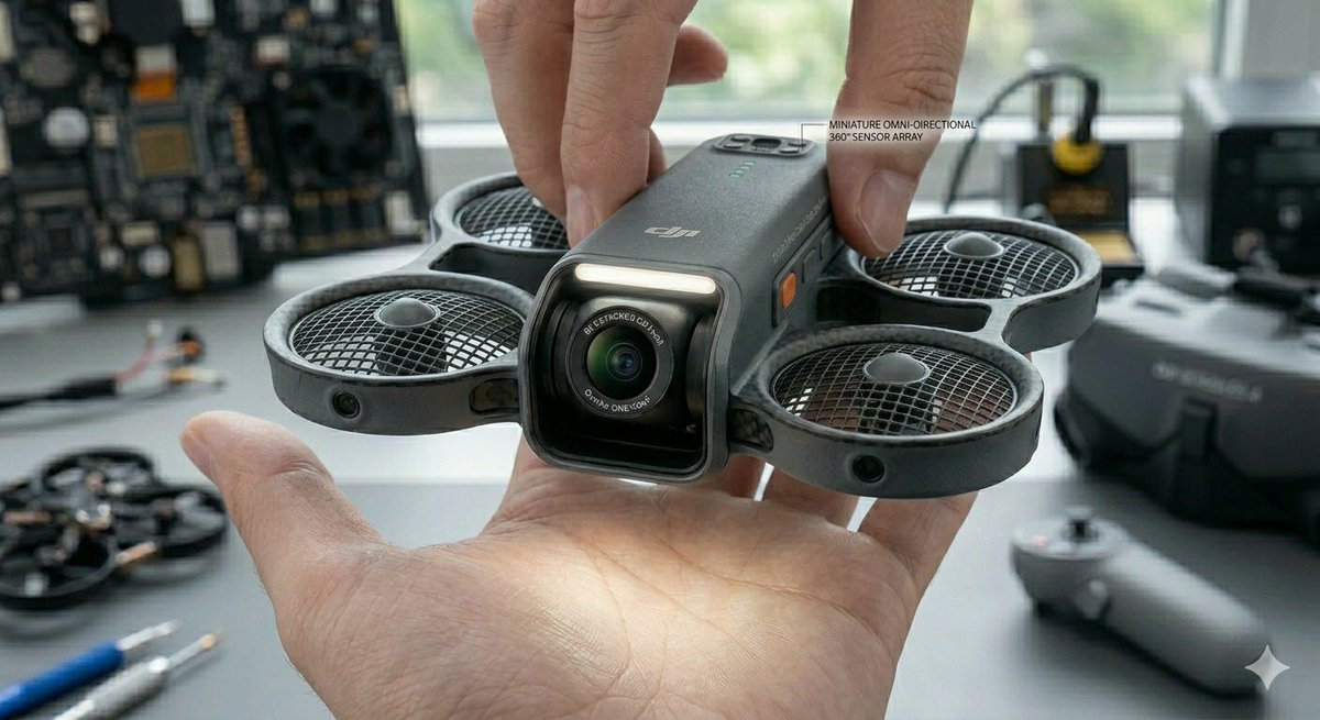 VIRTMING's tweet image. "Is this the end of limitations? 🤯 My vision for the future DJI Neo 3: 
35 minutes of flight time with a solid-state battery, a 1" 8K sensor, and integrated LED lighting for night landings. 🛠️✨ @DJIGlobal, the community is ready... are you? 🚀🔥 #DJINeo3 #DJI2026 #Drone