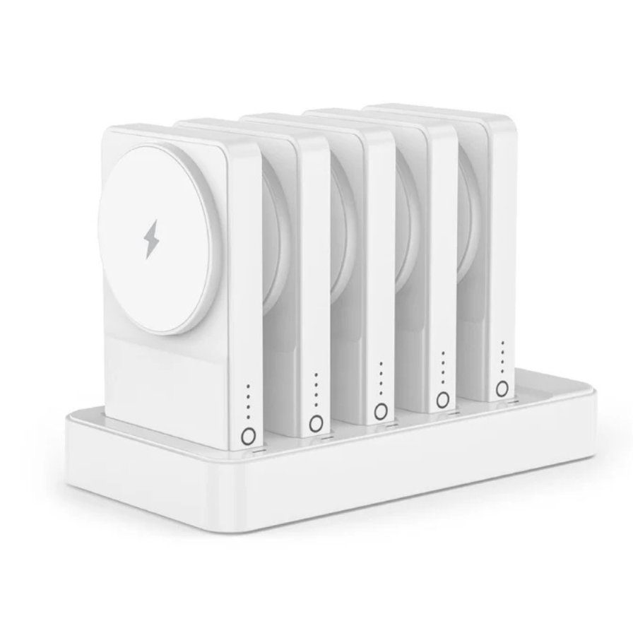 DitCompany's tweet image. Multi MagBank Station
⚡ Five 5000mAh Power Banks
⚡ MagSafe-Compatible, 15W Fast   Wireless Charging
⚡ Compact Dock — Travel, Work, or Home Ready
#powerbank #portable #compact #dock #wireless #charging