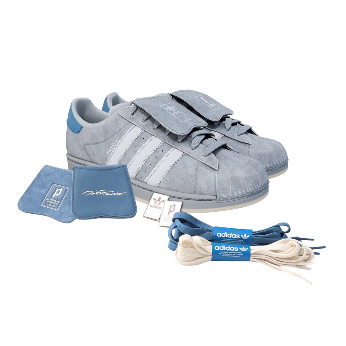 常田大希 POINTLESS JOURNEY x adidas x atmos『SUPERSTAR II』のWEB