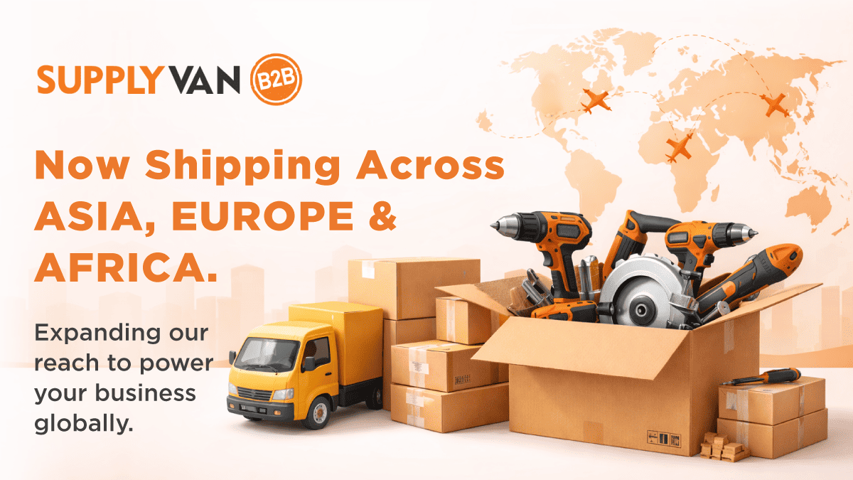 supplyvan's tweet photo. 📦 Big news! 🚛 SupplyVan Now Ships Across Asia, Europe &amp; Africa!
We’re excited to announce that https://t.co/jvQm1meYDl now delivers across Asia, Europe &amp; Africa — bringing you over 150,000+ industrial and commercial products right to your doorstep. https://t.co/dCjp8h97PE