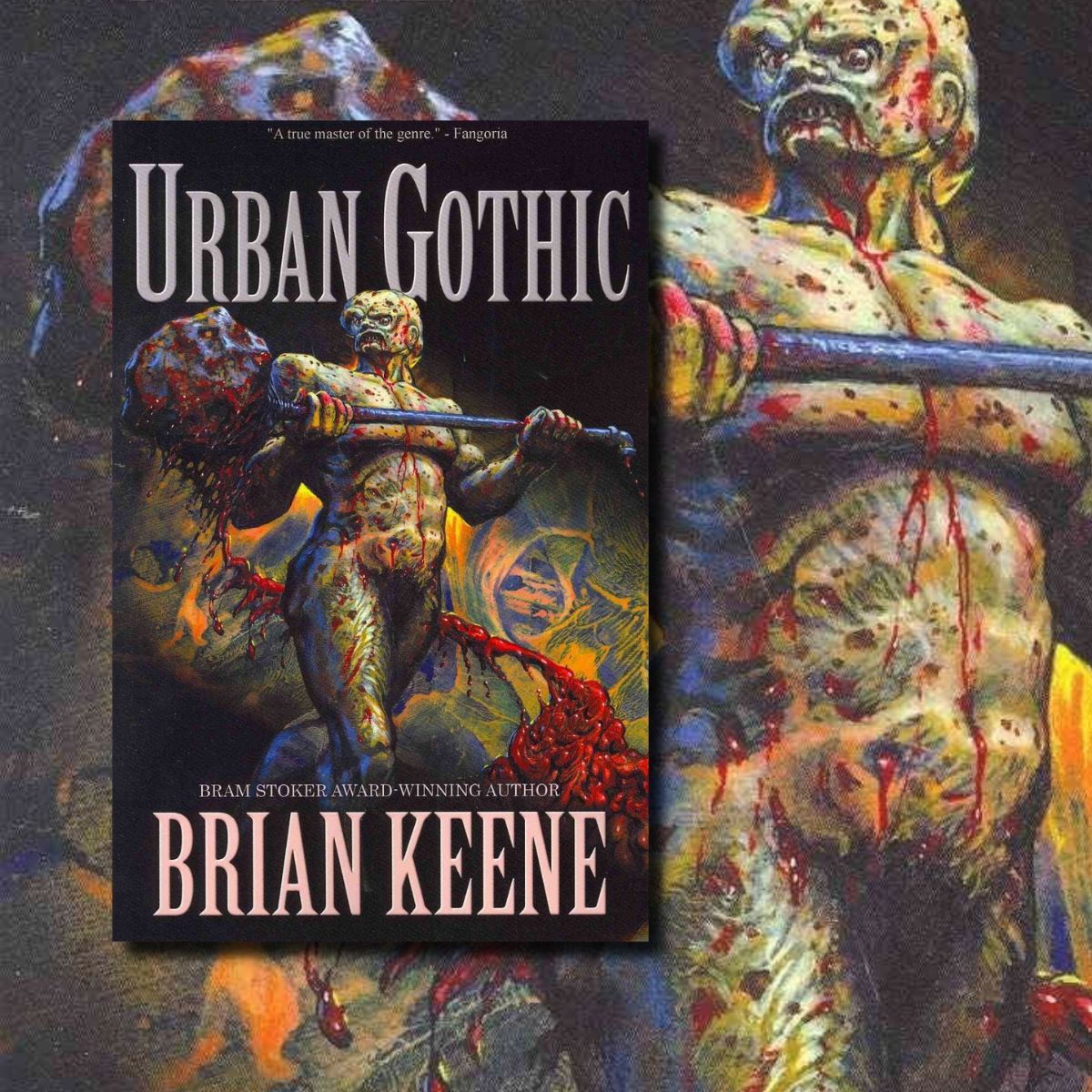 HorrorPaperback's tweet image. Alan M. Clark's cover art for the 2011 Deadite Press edition of Brian Keene's Urban Gothic.

#horror #horrorart #horrorcommunity #horrorfam