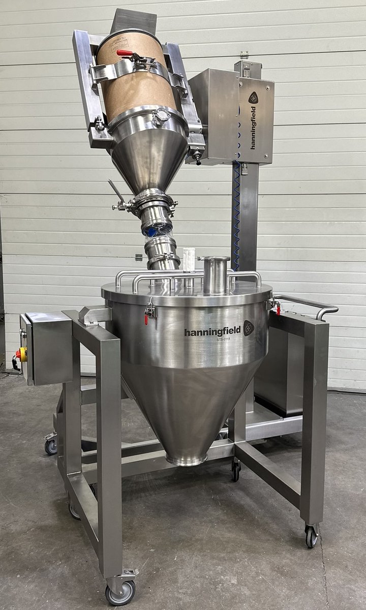 hanningfield_uk's tweet photo. Customised Drum Tipper Project๐ ๏ธ
Take control of your powder process with Hanningfield solutions built for your exact requirements.
Learn more: https://t.co/QDg3WacP6E
#drumtipper #powderhandling #pharmaceuticalequipment #pharmaceuticalmanufacturing #processing https://t.co/Rms62nLVzl