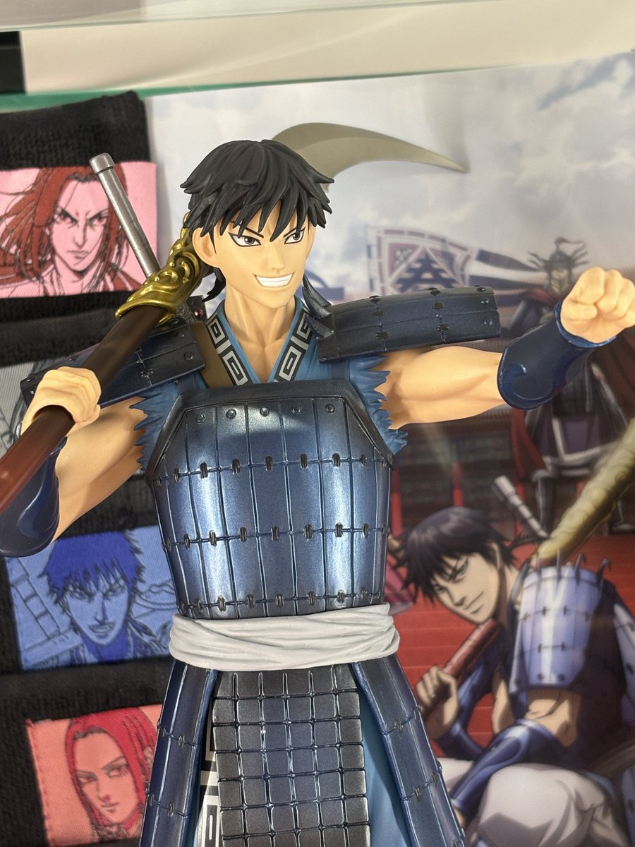 王騎将軍の矛デカすぎ✨ A賞 信 MASTERLISE 一番くじ 春秋戦国大戦