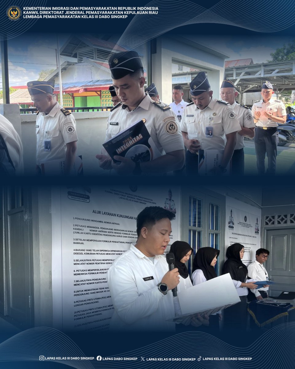 PENYEMATAN KENAIKAN PANGKAT PEGAWAI LAPAS DABO SINGKEP, WUJUD APRESIASI DAN MOTIVASI KINERJA

Setahun Bekerja, Bergerak - Berdampak
#kemenimipas
#ditjenpas
#laporanopdistibditjenpas
#guardandguide
#infoimipas 
#pemasyarakatan
#ditjenpaskepri
#lapasdabosingkep