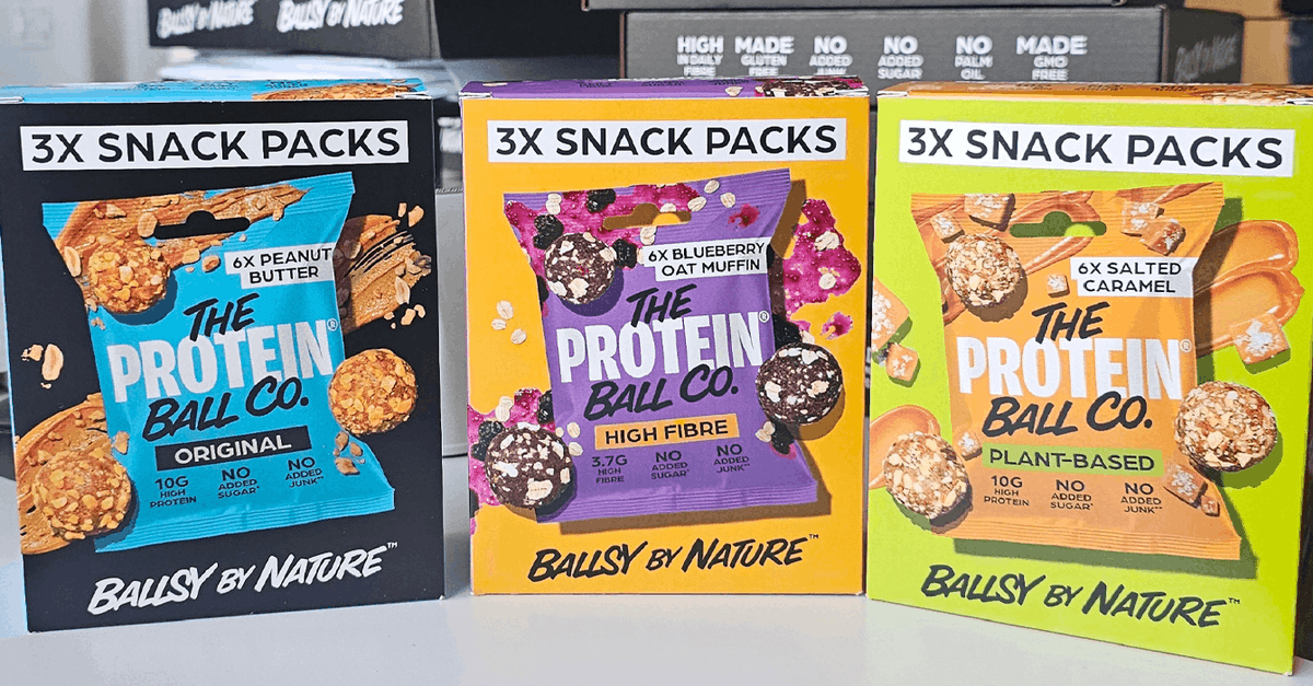 fdnetworkuk's tweet image. On May 26, @theproteinball launches bold multipacks of minimally processed, protein rich snacks in three flavours, priced at £4.50 for 3 x 45g packs. #HealthySnacking #ProteinBalls #CleanEating 

foodanddrinknetwork.co.uk/latest-news/pr…