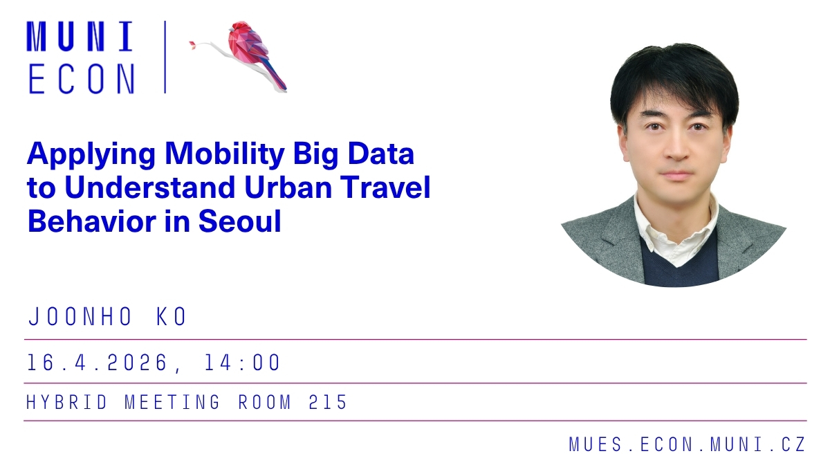 veda_econmuni's tweet photo. 📢#MUES research seminar          

This Thursday, Joonho Ko from Hanyang University will discuss "Applying Mobility Big Data to Understand Urban Travel Behavior in Seoul".      

Join the seminar!🤩
⏩ https://t.co/u5IjDPs92j https://t.co/frr8wTi70m