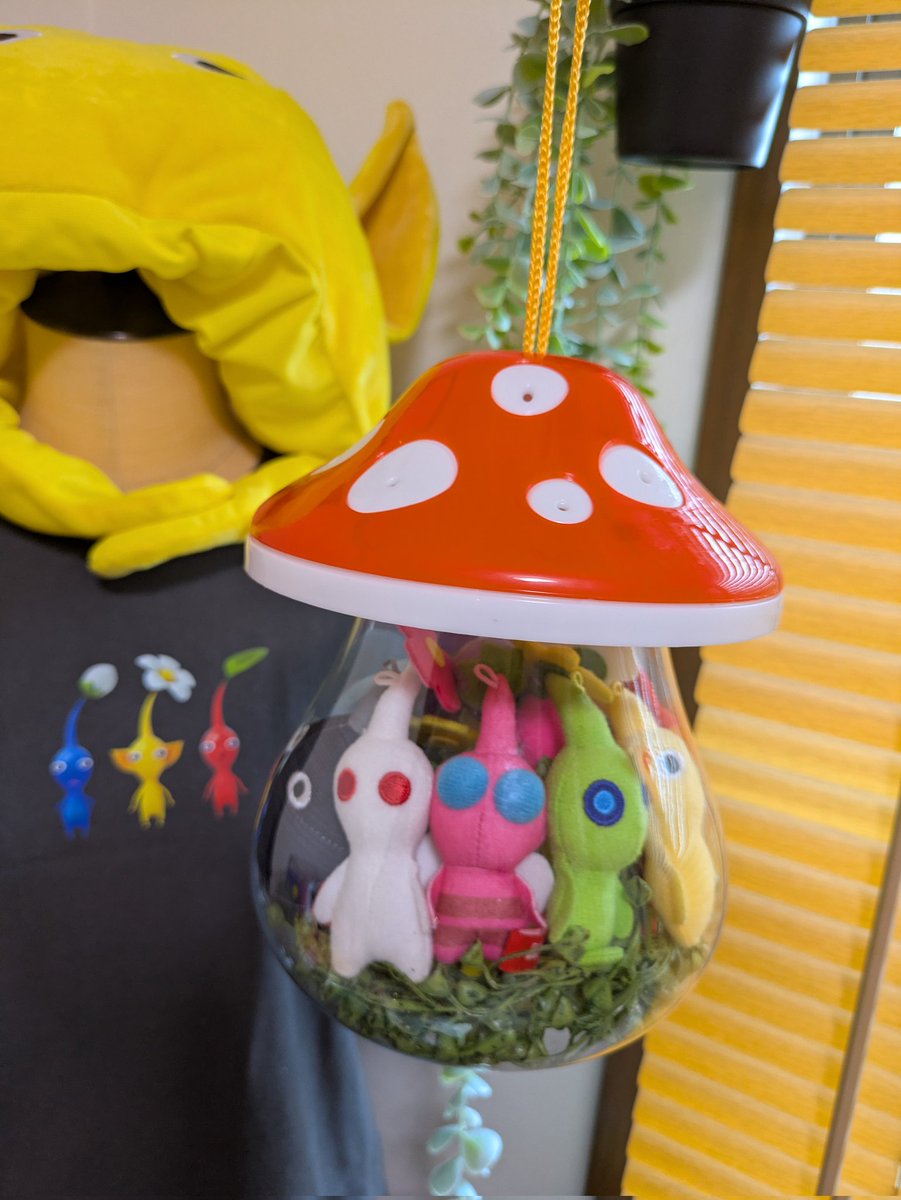 sugarvine_pik's tweet image. ピクミンキノコ🍀

DAISOのキノコ型昆虫ケース(200円)に
マスコットピクミンを9ピク全員イン⸜🍄⸝

#pikmin #pikminbloom #ピクミン #ピクミンブルーム  #皮克敏