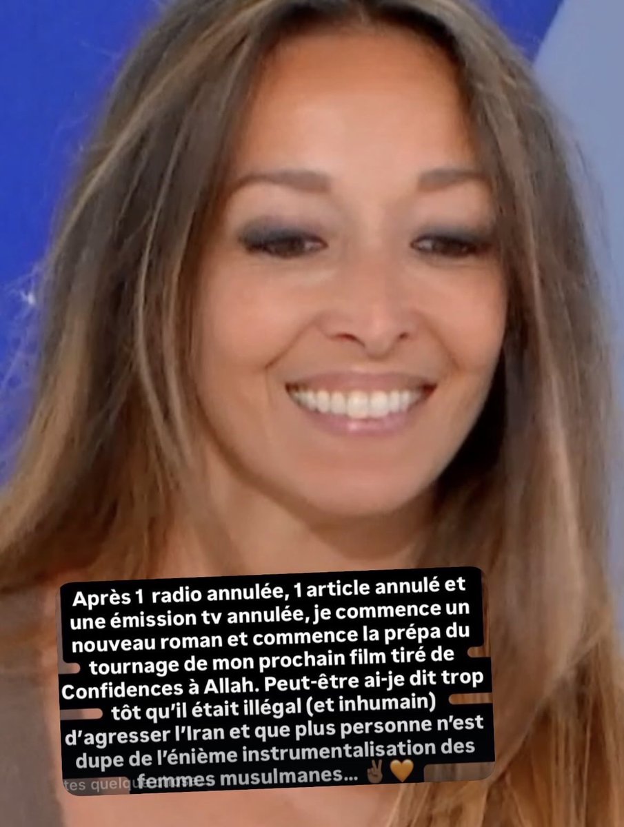 Saphia Azzeddine tweet media