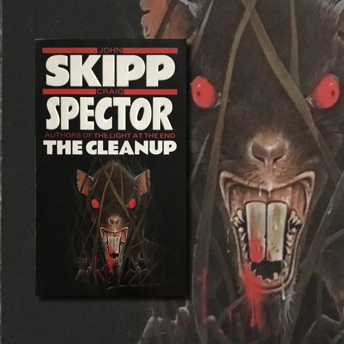 HorrorPaperback's tweet image. The 1987 Bantam Books (UK) edition of The Cleanup by John Skipp and Craig Spector.

#horror #horrorart #horrorcommunity #horrorfam #splatterpunk