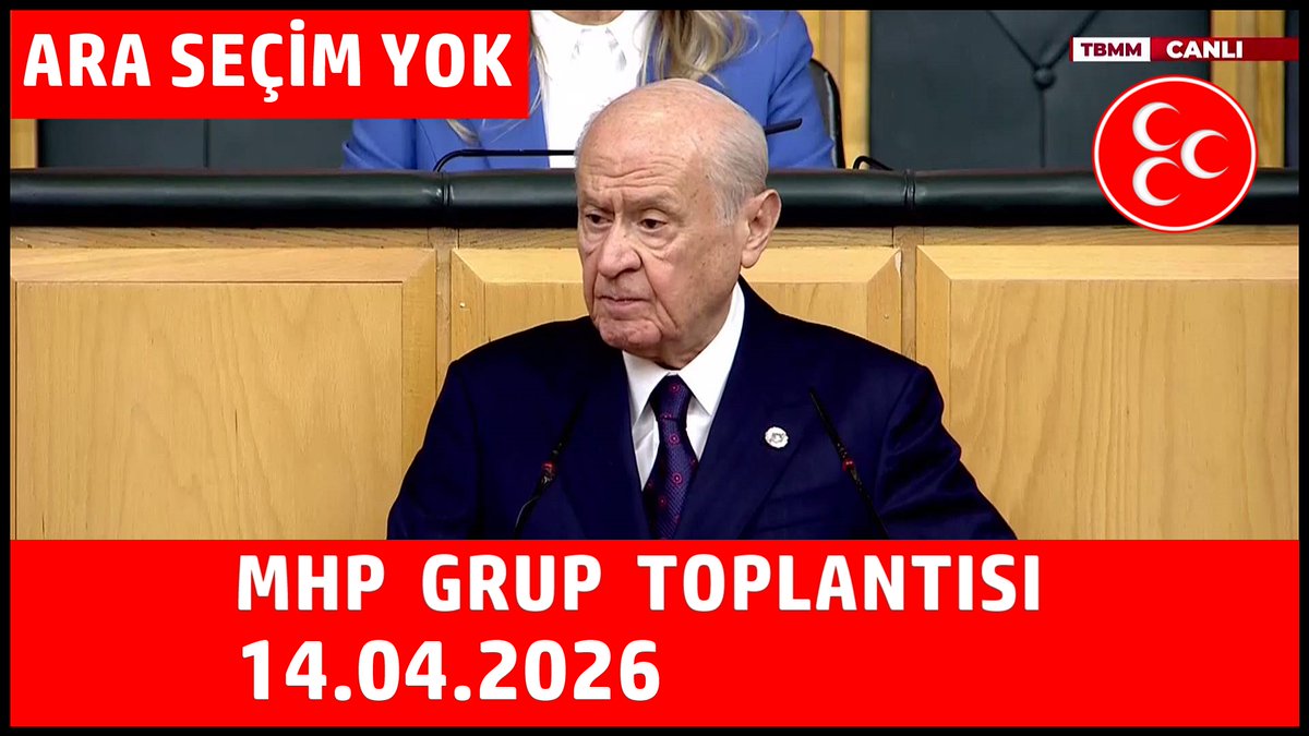 MHP Grup Toplantısı   14 Nisan 2026 youtu.be/C1c-6dwOB18?si… <a href="/YouTube/">YouTube</a> aracılığıyla
