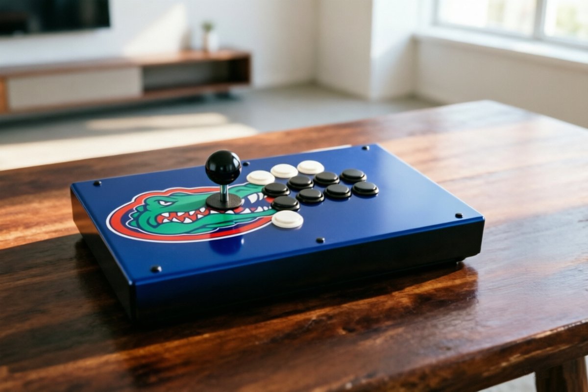 FightBoxArcade_'s tweet image. FightBox M8 Arcade Game Controller Custom Panel Project 14/04/2026 
fightboxarcade.com/collections/m-…
🔹Classic Fightstick Layout with 4 Additional Buttons
🔹Custom Artwork
🔹Sanwa JLF-TP-8YT Joystick
🔹Sanwa OBSF-30 Button
#fightboxarcade #arcade #fightbox #fightstick #fightinggames