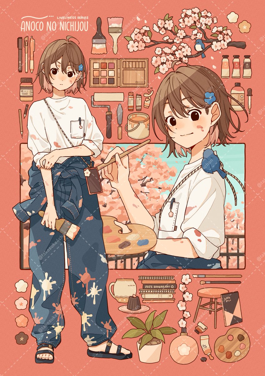 anoco no nichijou_0403
#創作 
#絵柄が好みって人にフォローされたい