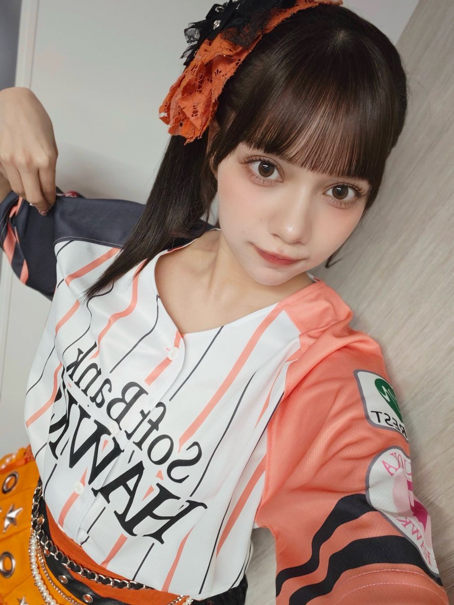 きゃんちゅーいくよ〜！！！ #アイドル髪もクレイツ #sbhawks