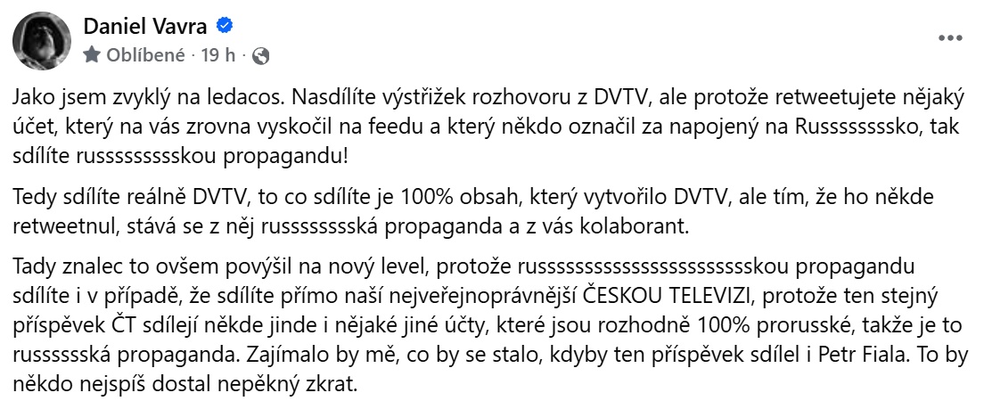 Společnost pro obranu svobody projevu tweet media