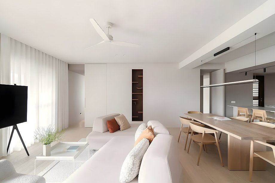 Interior_es's tweet image. En un reflejo de la filosofía de diseño de office ja, en este proyecto se ha evitado la ornamentación innecesaria y apostado por la claridad espacial y las líneas depuradas, generando un entorno flexible.
-&amp;gt; Fotografía: Yen Photography Studio
-&amp;gt; interioresminimalistas.com/2026/04/14/apa…
-&amp;gt; #Taipéi