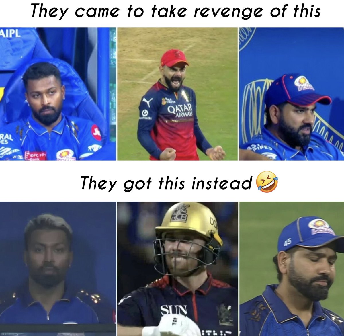 rudemiss18's tweet photo. They Wanted Revenge, Got a Repeat Telecast 😭 https://t.co/FZhQkqRZBC