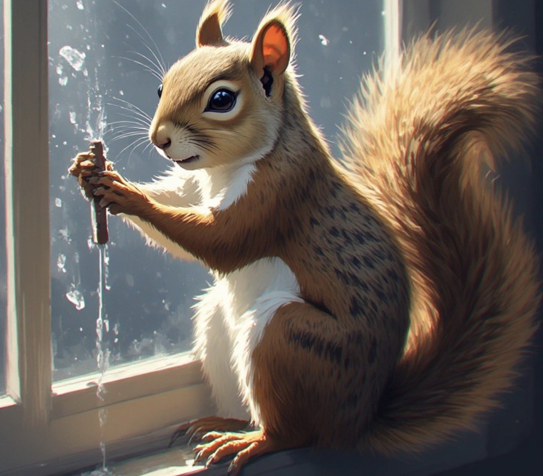 The MAGDA RAKOSI award winning Squirrel tweet media